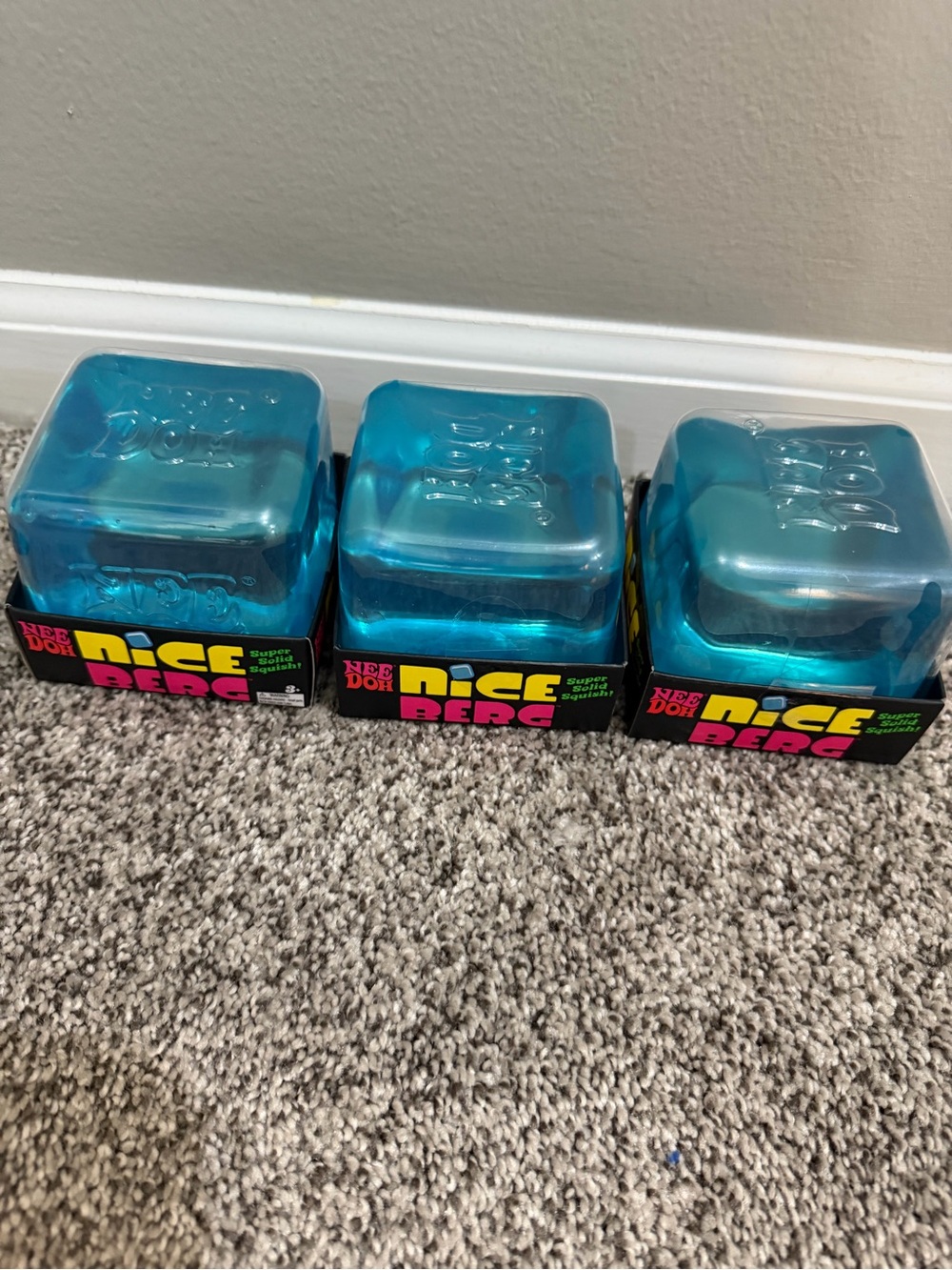 NeeDoh Nice Berg Blue Sensory Putty - Kids Learning Toy